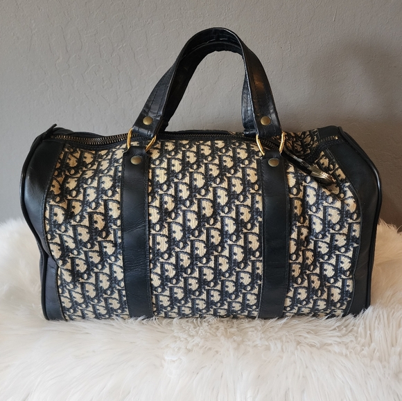 ✨️Dior✨️ duffel bag with leather trim. - Picture 1 of 16